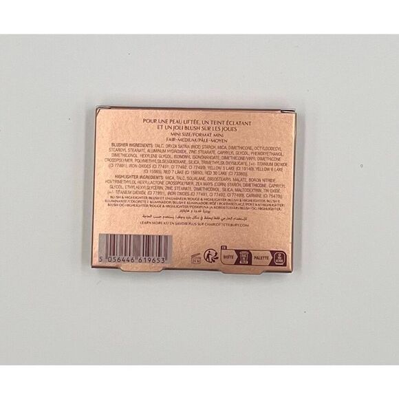 Charlotte Tilbury Hollywood Blush & Glow Glide Palette Fair/Light- Medium NIB - Picture 6 of 7